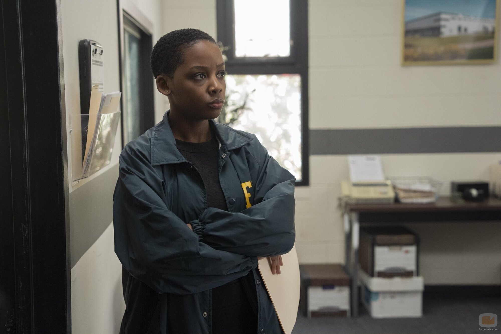 Thuso Mbedu en 1x05 titulado 'Errantes' de 'Task'