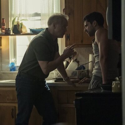 Raphael Sbarge y Fabien Frankel en la temporada 1 y el capítulo 06 de 'Task'
