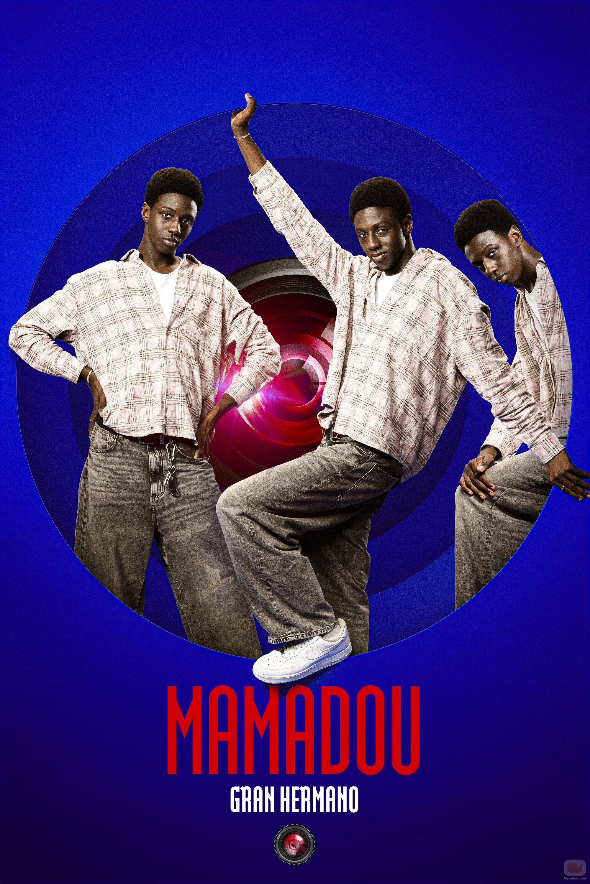 Mamadou es concursante de 'Gran Hermano 20'