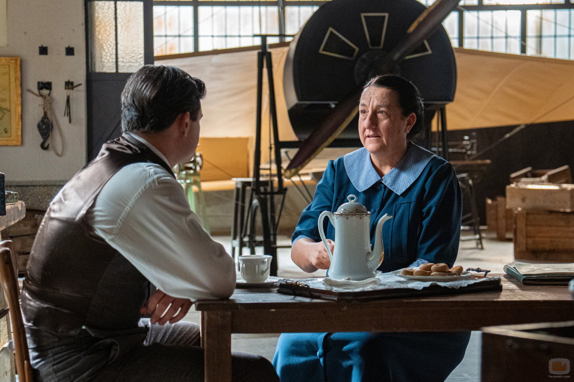 Arturo García Sancho y Carmen Flores en el 4x213 de 'La promesa'