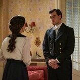 Marta Costa y Xavi Lock en la temporada 4 y el capítulo 214 de 'La promesa'