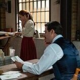 Arturo García Sancho y Sara Font en el 'Viernes 31 de octubre de 2025' de 'La Promesa'