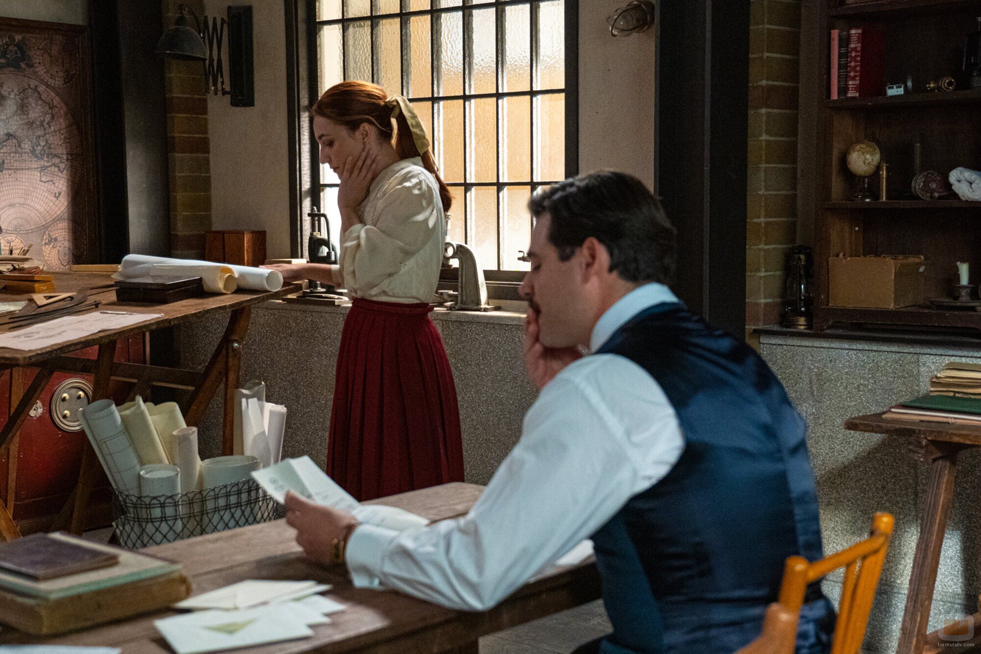 Arturo García Sancho y Sara Font en el 'Viernes 31 de octubre de 2025' de 'La Promesa'