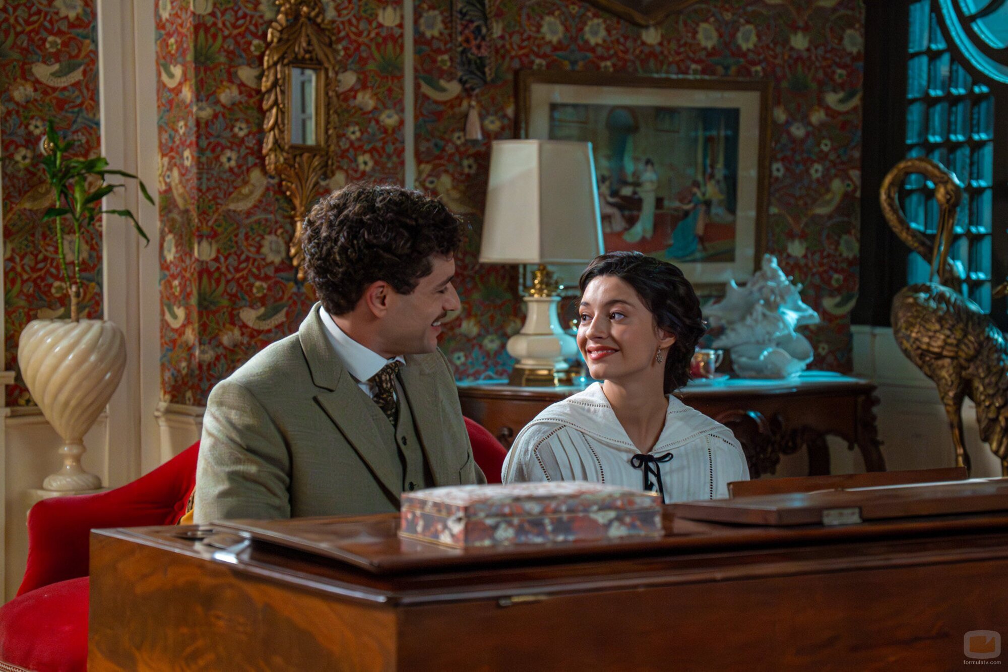 Marta Costa y Luis Maesso en el 4x220 de 'La Promesa'