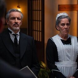 Marga Martínez y Fernando Coronado en 4x221 'Lunes 10 de noviembre de 2025' de 'La promesa'