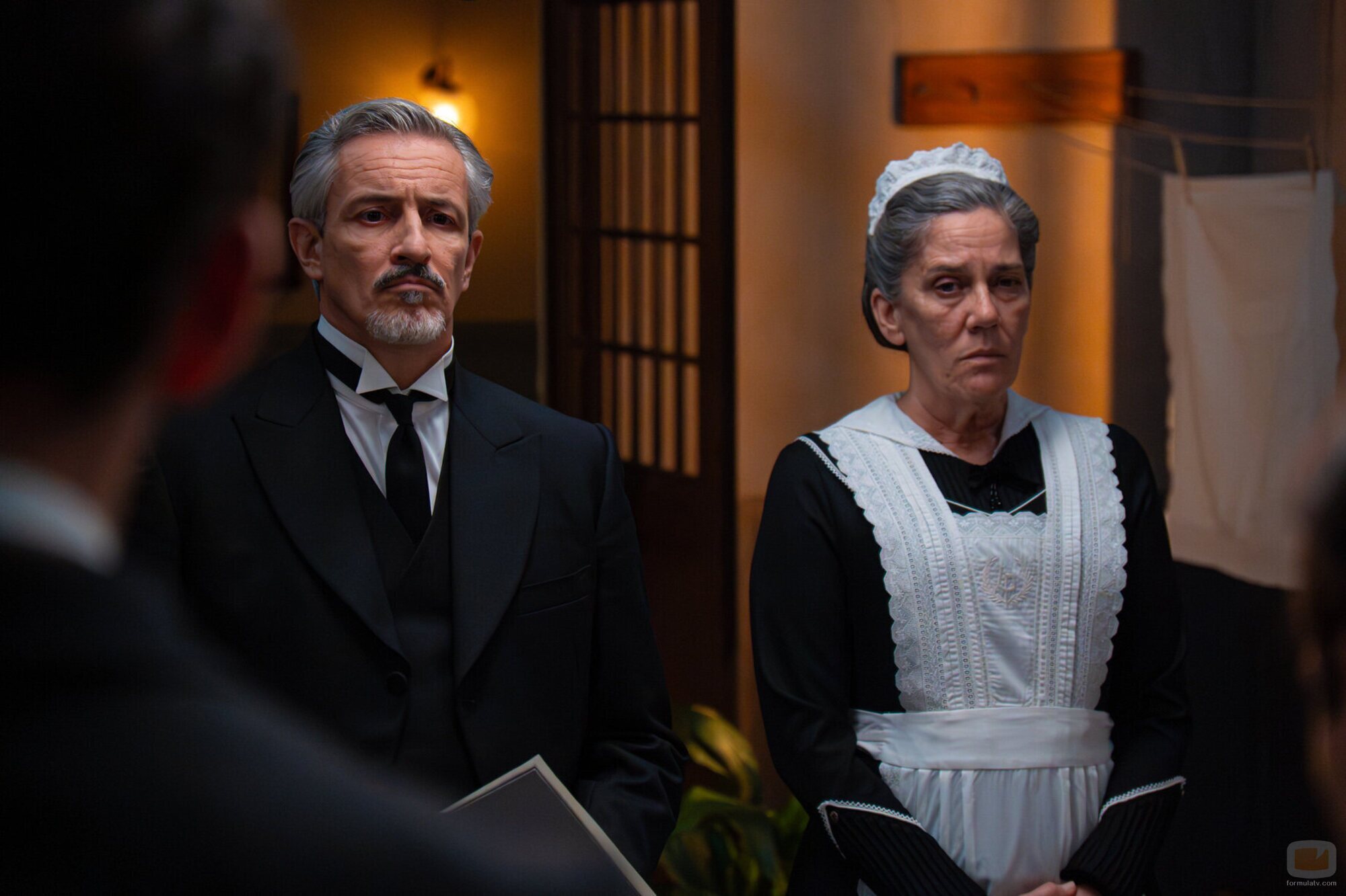 Marga Martínez y Fernando Coronado en 4x221 'Lunes 10 de noviembre de 2025' de 'La promesa'