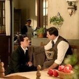 Arturo García Sancho y Xavi Lock en la temporada 4 y el capítulo 223 de 'La promesa'