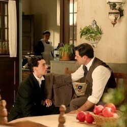 Arturo García Sancho y Xavi Lock en la temporada 4 y el capítulo 223 de 'La promesa'