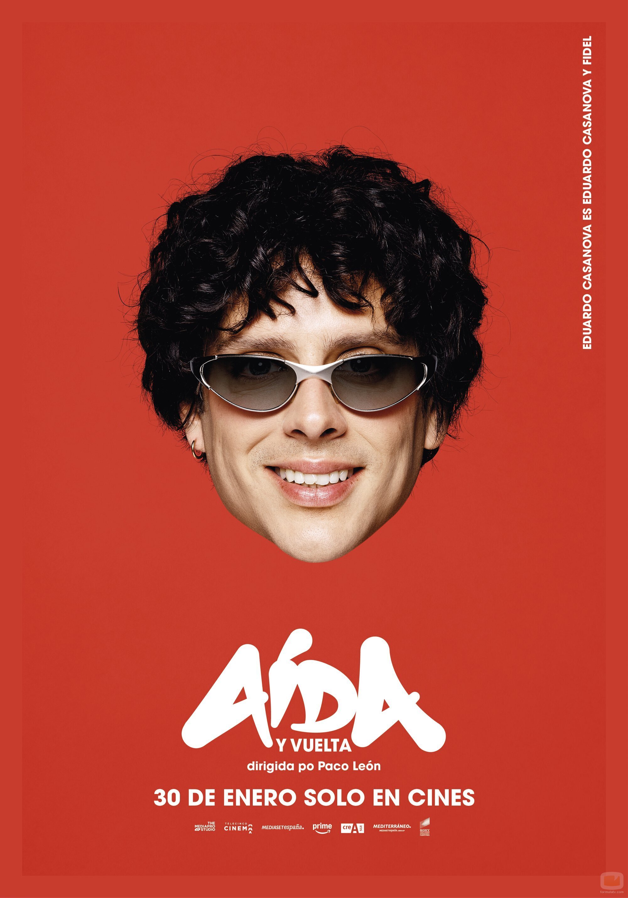 Fidel protagoniza este cartel de 'Aída y vuelta'