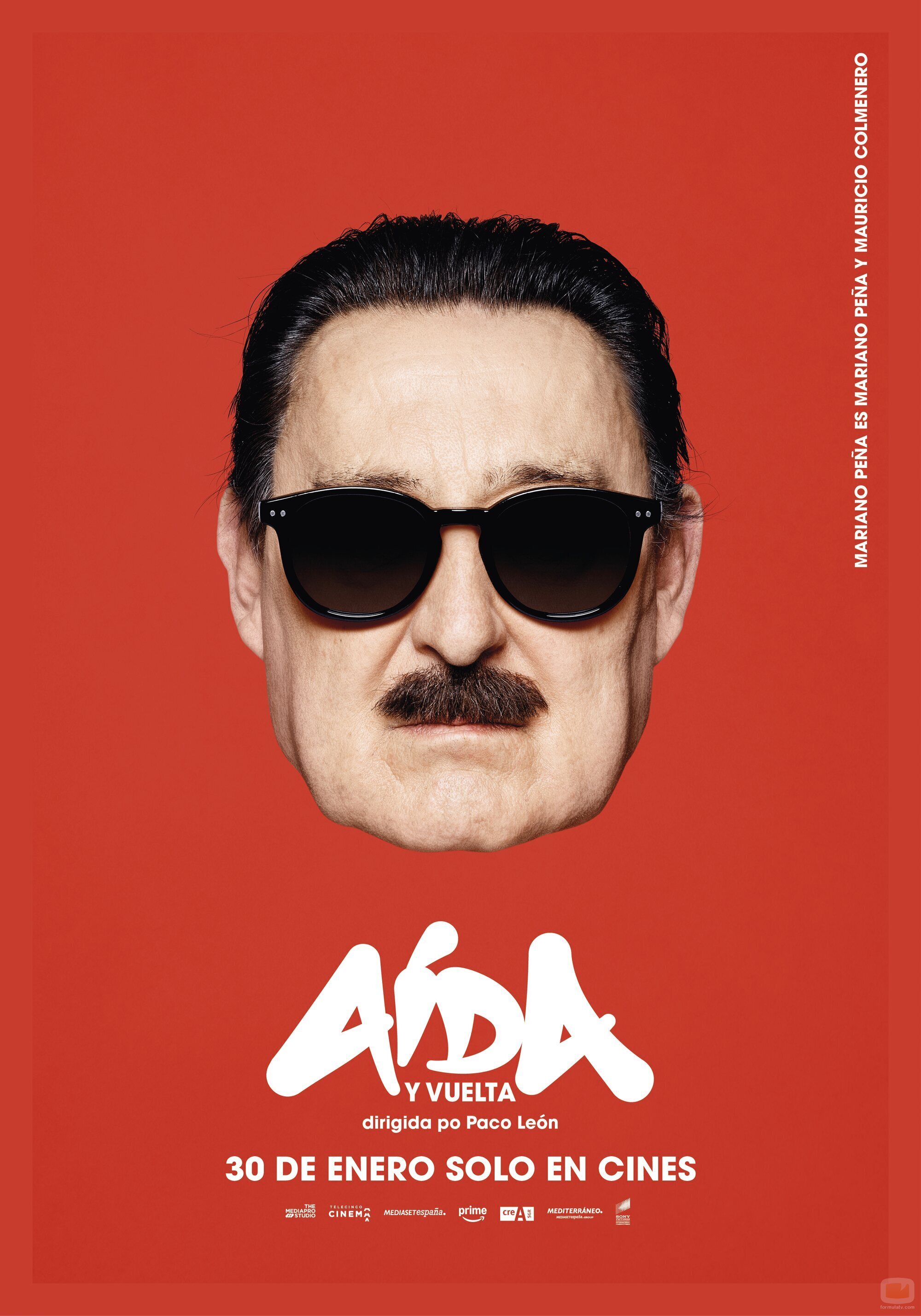 Mauricio Colmenero protagoniza este cartel de 'Aída y vuelta'