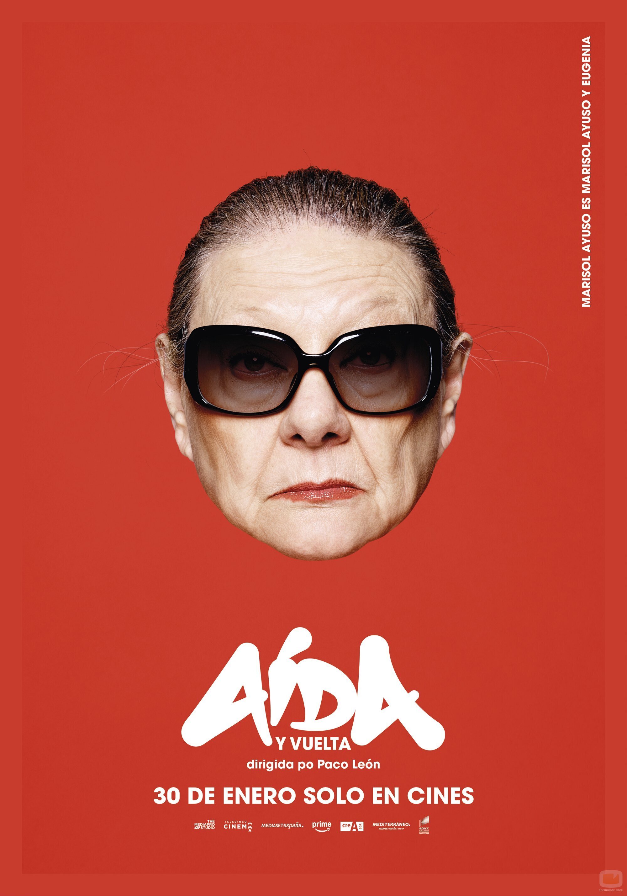 Eugenia protagoniza este cartel de 'Aída y vuelta'