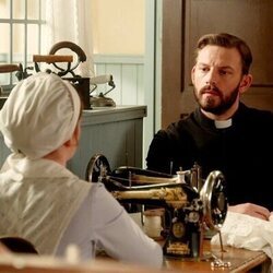 Sara Molina y Daniel Schröder en el 'Jueves 27 de noviembre de 2025' de 'La Promesa'