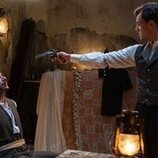 Xavi Lock y Guillermo Serrano en el 4x233 de 'La Promesa'