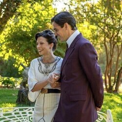 Gonzalo Ramos y Amparo Piñero en el 4x236 de 'La promesa'