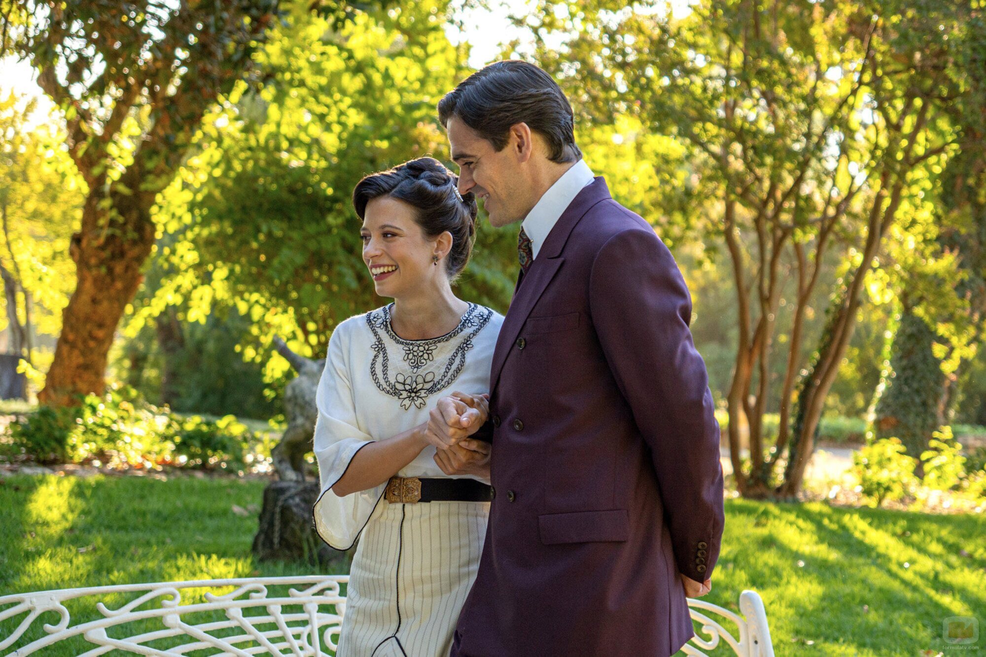 Gonzalo Ramos y Amparo Piñero en el 4x236 de 'La promesa'