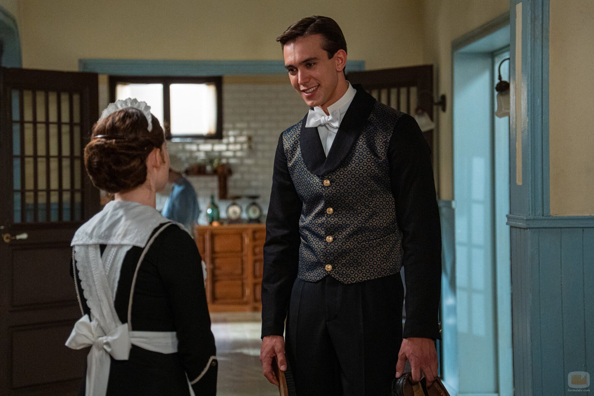Sara Molina y Jose Miguel Blanco en el 4x237 de 'La Promesa'