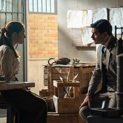 Sara Font y Arturo García Sancho en el 4x237 de 'La Promesa'