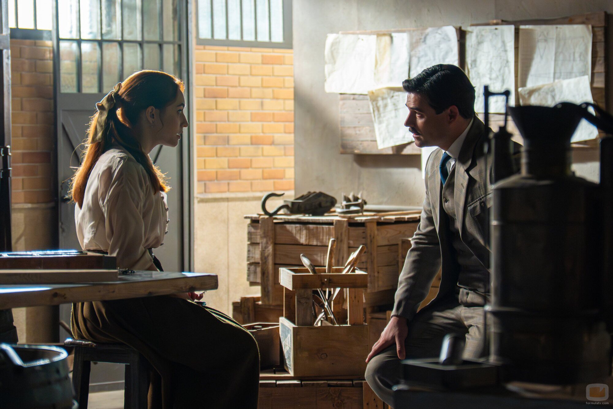 Sara Font y Arturo García Sancho en el 4x237 de 'La Promesa'