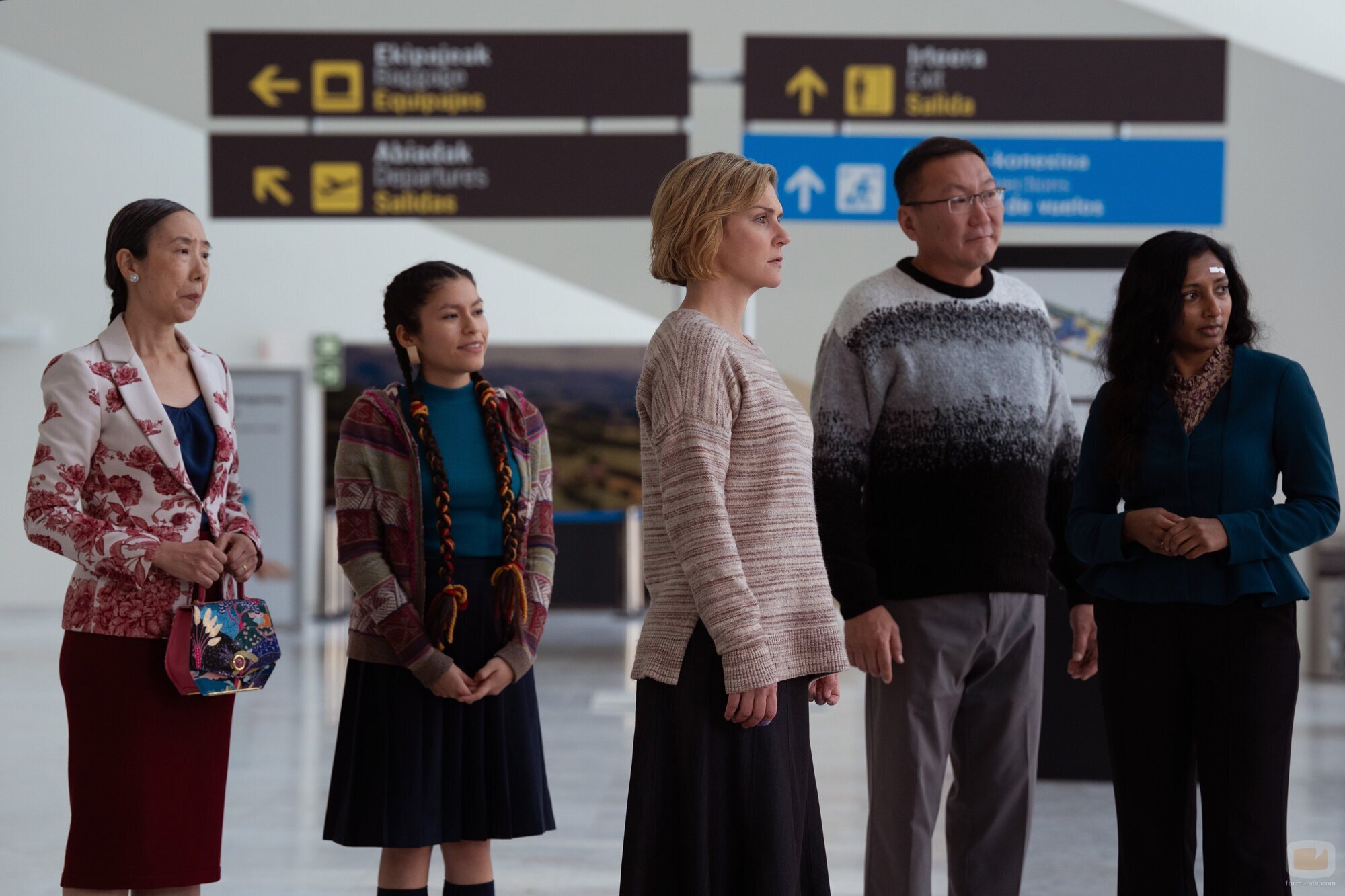 Rhea Seehorn en el 1x02 de 'Pluribus'