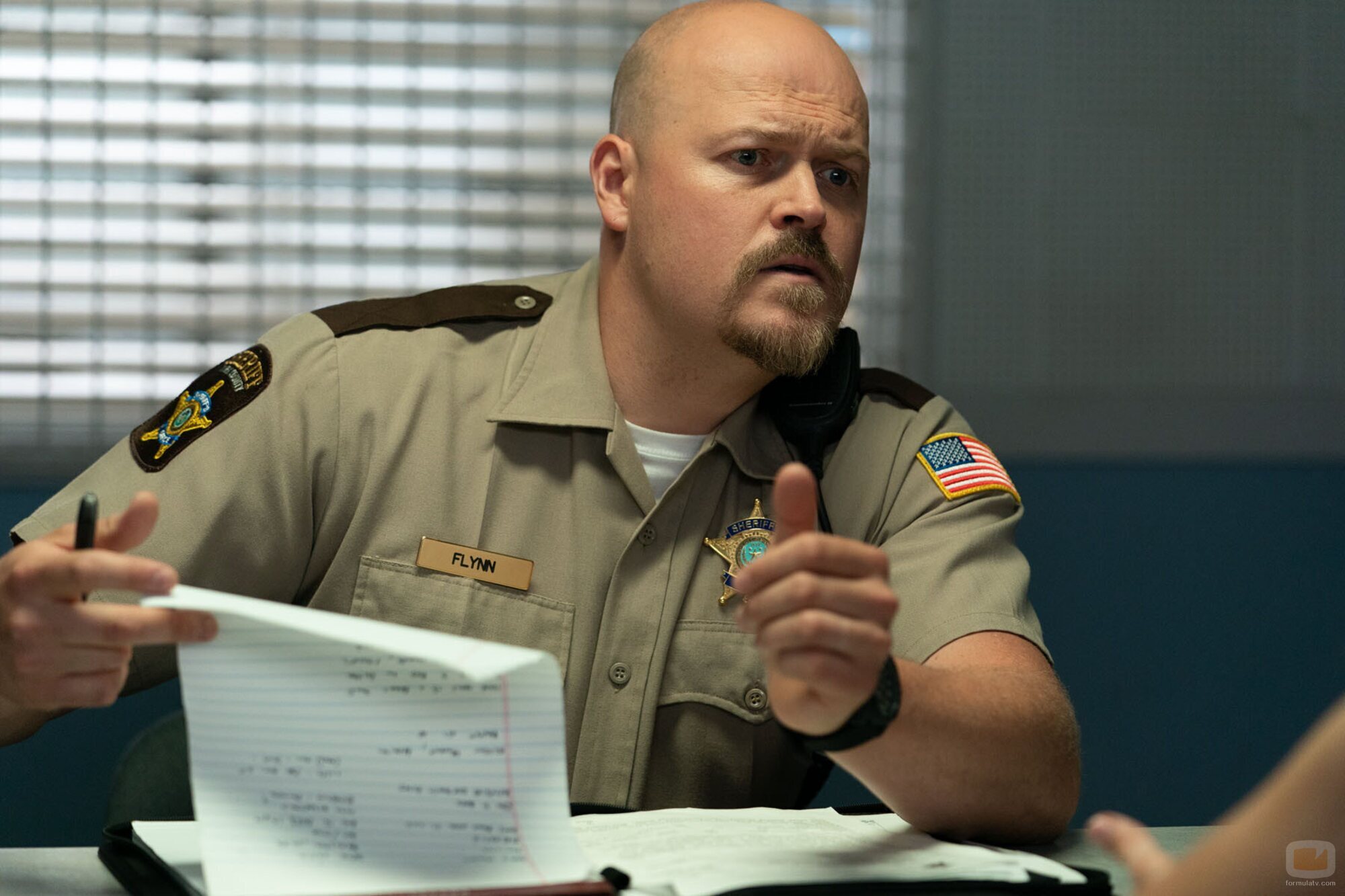 Hunter Emery en 'En el corazón de Texas' de 'The Hunting Wives'