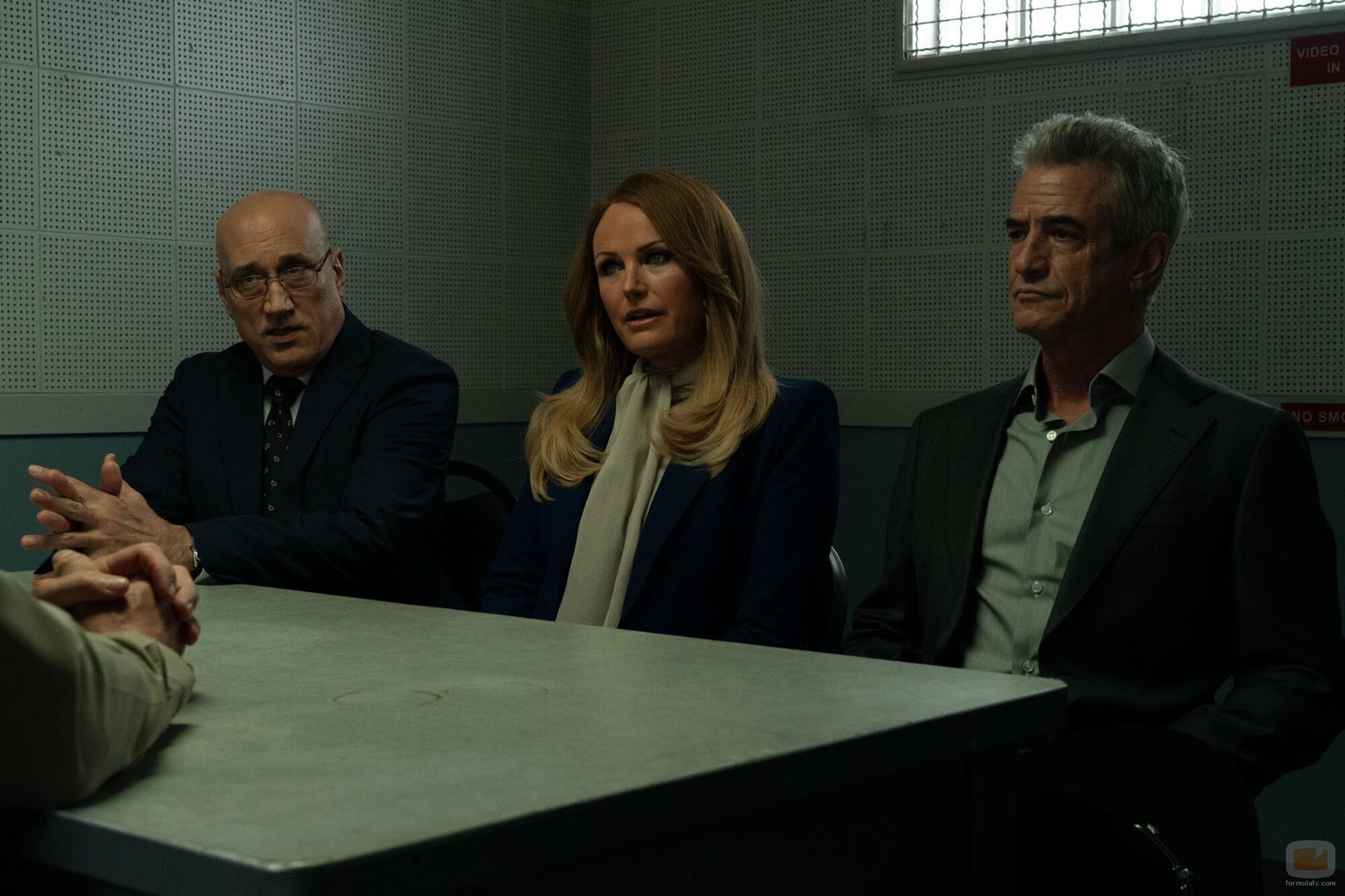 Dermot Mulroney y Malin Akerman en 'En el corazón de Texas' de 'Las esposas cazadoras'