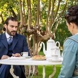 Ibrahim Al Shami J. y Amparo Piñero en el 4x241 de 'La promesa'