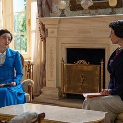 Isabel Serrano y Marta Costa en 4x244 titulado 'Martes 16 de diciembre de 2025' de 'La promesa'