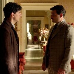 Álvaro Quintana y Arturo García Sancho en 4x245 'Miércoles 17 de diciembre de 2025' de 'La promesa'