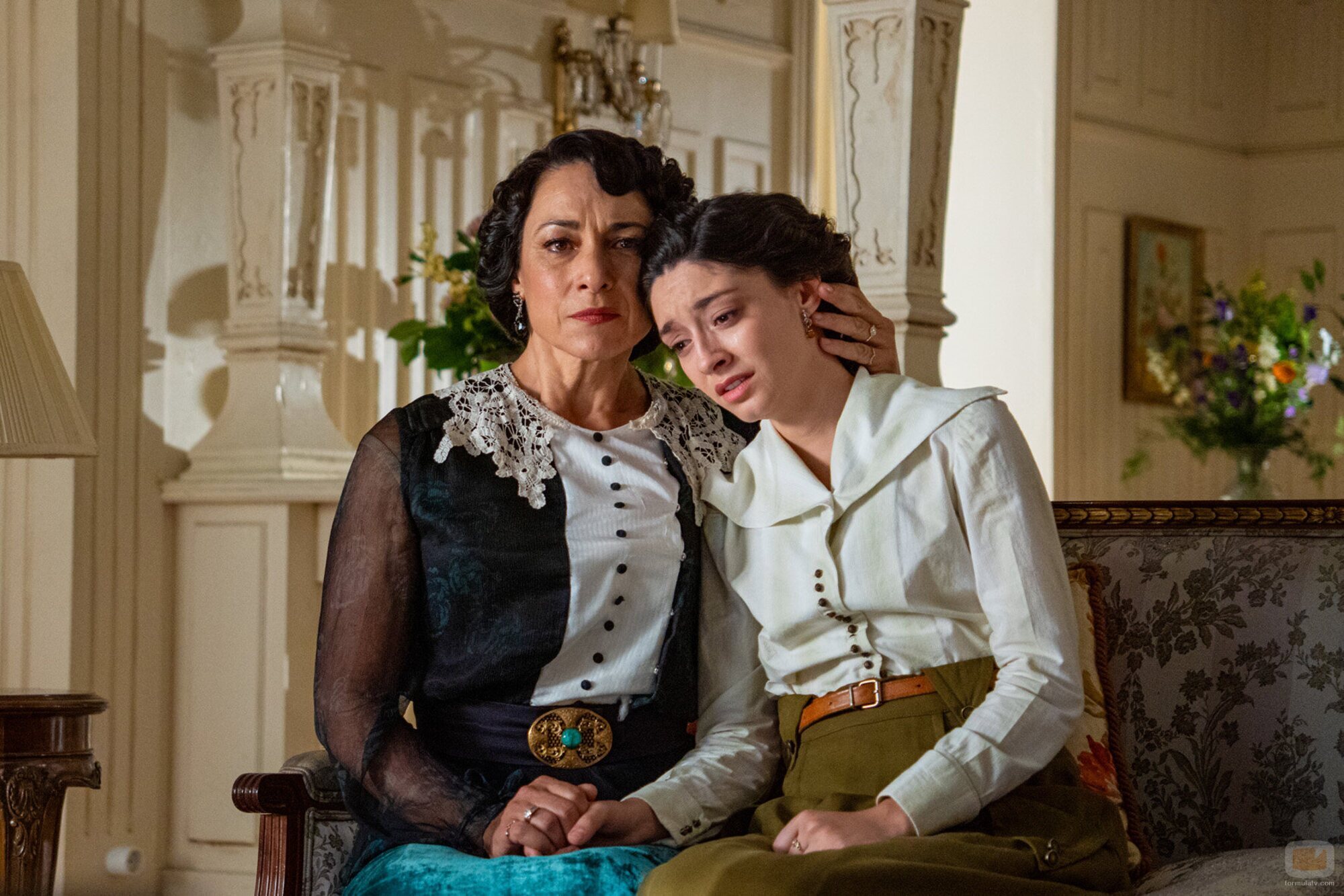Isabel Serrano y Marta Costa en la temporada 4 y el capítulo 248 de 'La promesa'