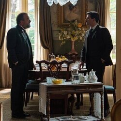 Arturo García Sancho y Manuel Regueiro en 'Jueves 8 de enero de 2026' de 'La promesa'