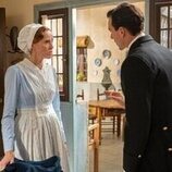 Xavi Lock y María Castro en la temporada 5 y el capítulo 10 de 'La promesa'