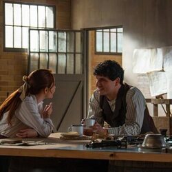 Álvaro Quintana y Sara Font en 'Miércoles 14 de enero de 2026' de 'La promesa'