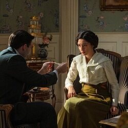 Marta Costa y Guillermo Serrano en el 5x14 de 'La promesa'