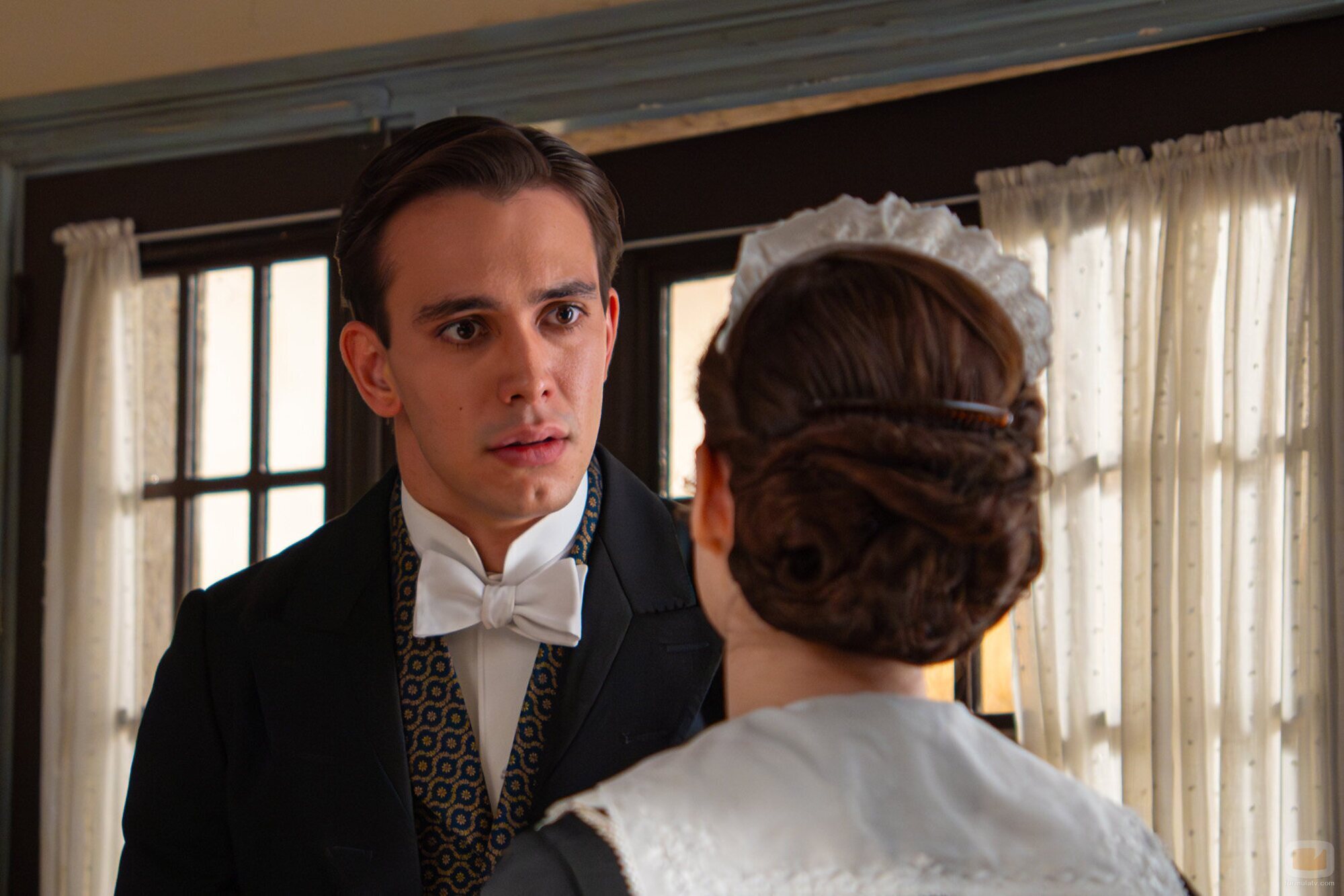 Sara Molina y Jose Miguel Blanco en el 5x16 de 'La promesa'