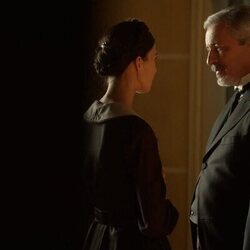 Fernando Coronado y Andrea Del Río en Capítulo 19 titulado 'Miércoles 21 de enero de 2026' de 'La promesa'