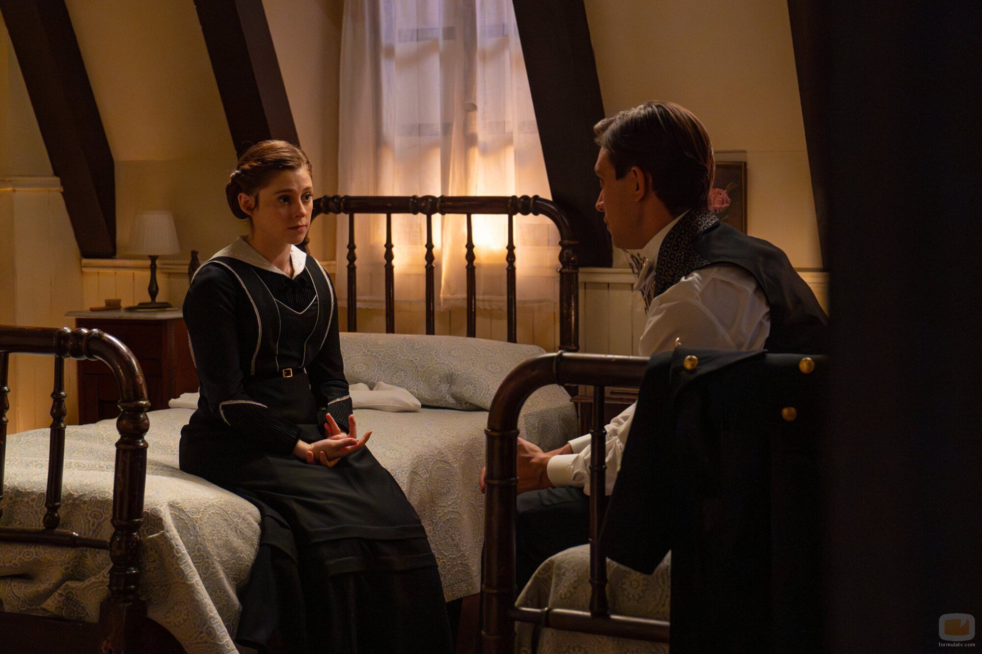 Sara Molina y Jose Miguel Blanco en el 'Jueves 22 de enero de 2026' de 'La Promesa'