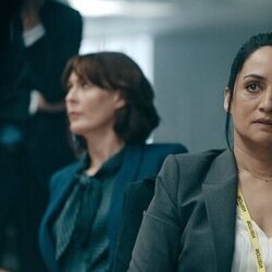 Archie Panjabi en la temporada 1 y el capítulo 05 de 'Hijack'