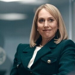 Hattie Morahan en el 1x06 de 'Hijack'