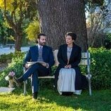 Amparo Piñero y Ibrahim Al Shami J. en 'Miércoles 28 de enero de 2026' de 'La promesa'