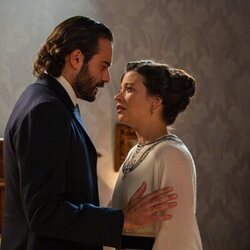 Ibrahim Al Shami J. y Amparo Piñero en 'Jueves 29 de enero de 2026' de 'La promesa'