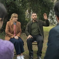 Marta Hazas y Raúl Tejón en la temporada 4 y el capítulo 06 de 'Machos Alfa'
