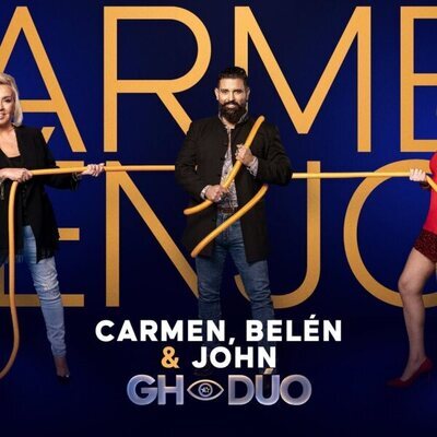 Carmen Borrego, Belén Rodríguez y John Guts, concursantes de 'GH Dúo 4'