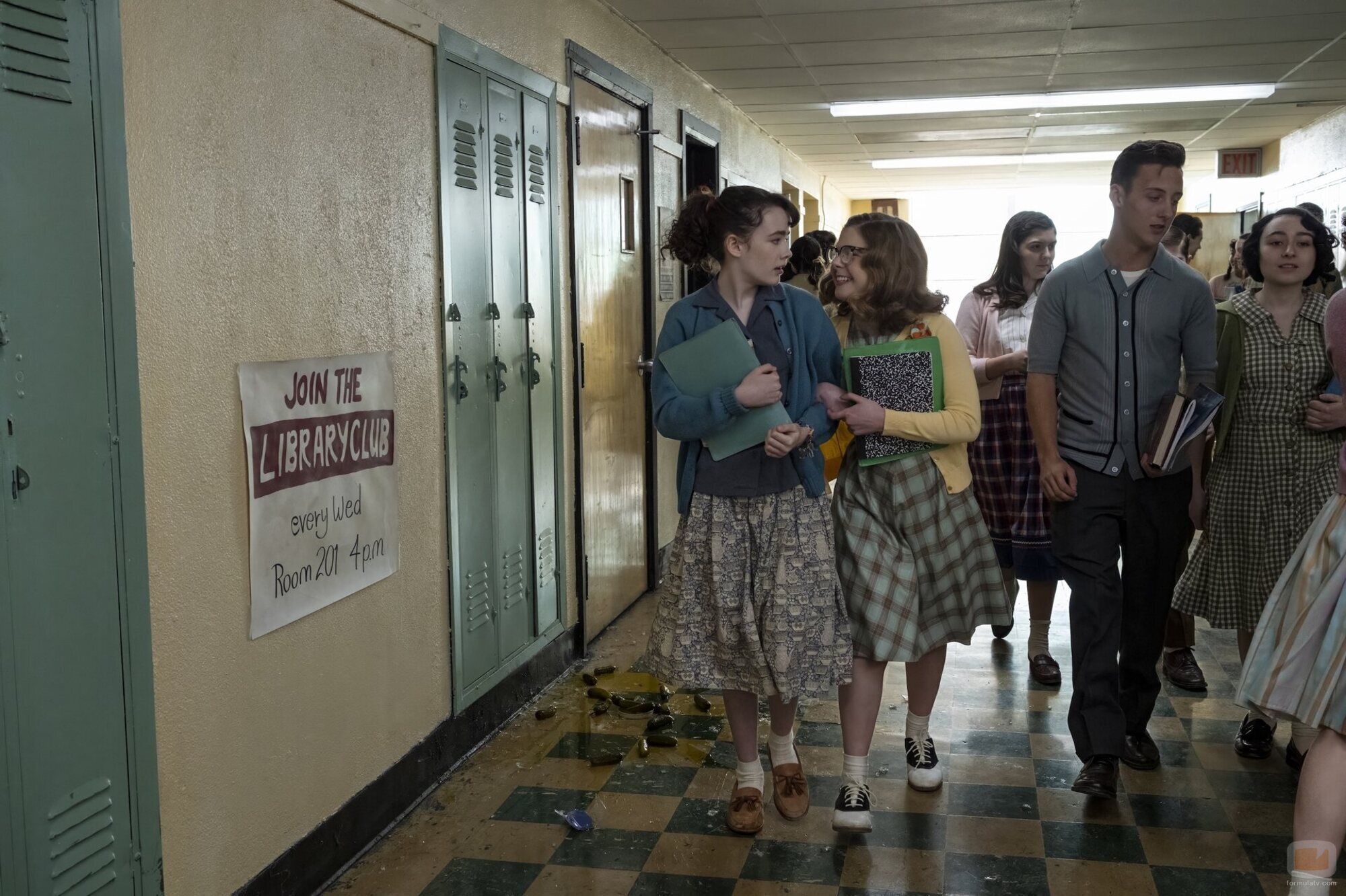 Matilda Lawler y Clara Stack en la temporada 1 y el capítulo 01 de 'It: Bienvenidos a Derry'