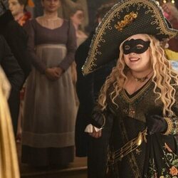 Nicola Coughlan en el 'El vals' de 'Bridgerton'