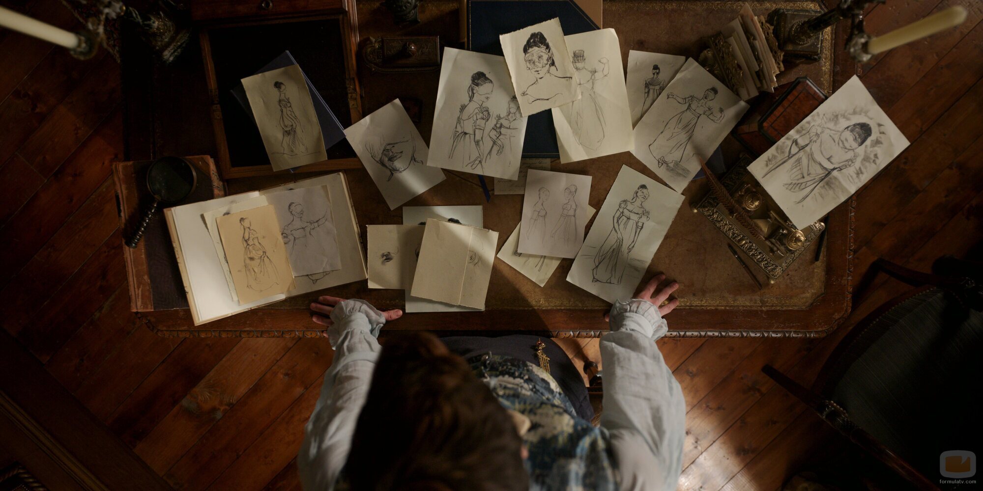 Luke Thompson en el 4x02 de 'Los Bridgerton'