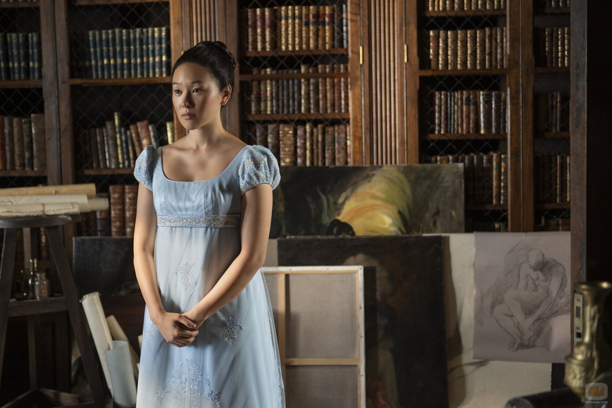 Still de Yerin Ha en el 4x03 de 'Los Bridgerton'