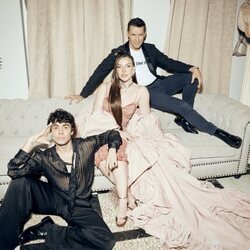 Los tres presentadores del Benidorm Fest 2026