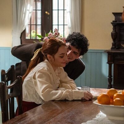 Sara Font y Álvaro Quintana en Capítulo 28 titulado 'Miércoles 4 de febrero de 2026' de 'La promesa'