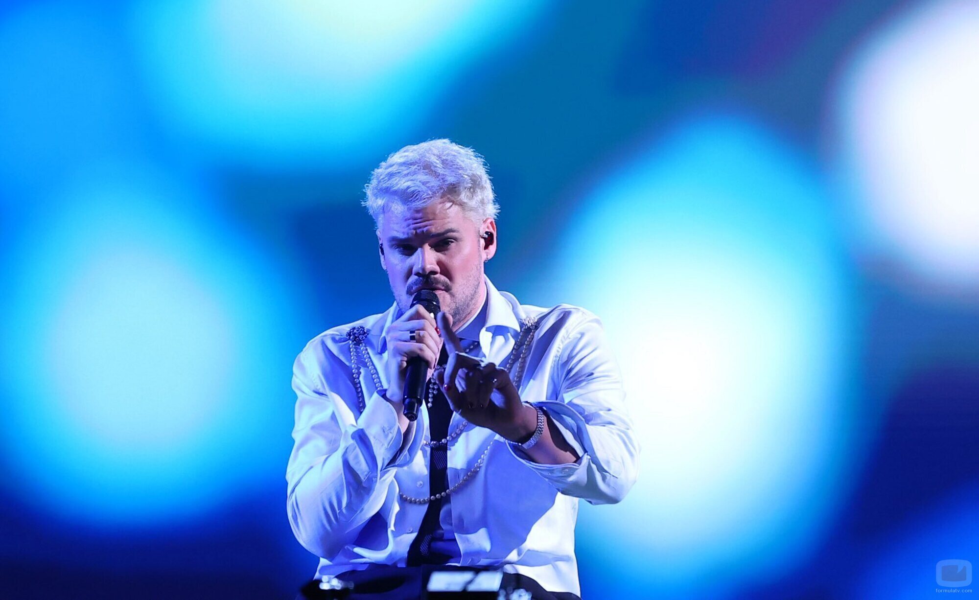 Greg Taro, en la Primera Semifinal del Benidorm Fest 2026