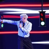 La actuación de Greg Taro en el Benidorm Fest 2026